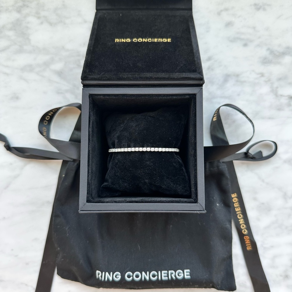 Ring Concierge - Classic Diamond Tennis Bracelet - 3 carat - 14k white gold